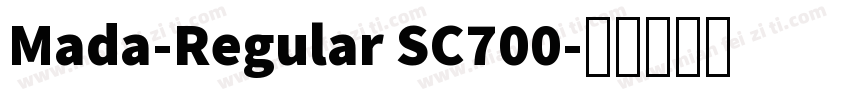 Mada-Regular SC700字体转换